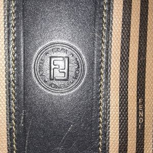 Vintage Fendi Pequin purse